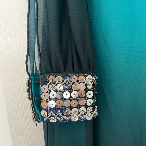 BCX Green Ombre Cocktail Dress - Picture 2 of 4